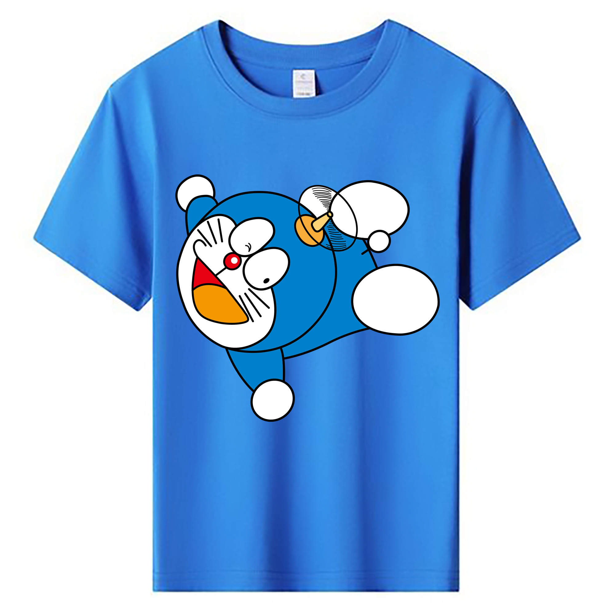 （画像用） ドラえもん Doraemon 綿100％キッズTシャツ（フロントプリント）